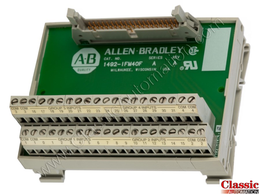 ボトムスス単品 *New Open Box* Allen-Bradley 1492-IFM40F-F24-2 Module Expansion 24V  AC/DC